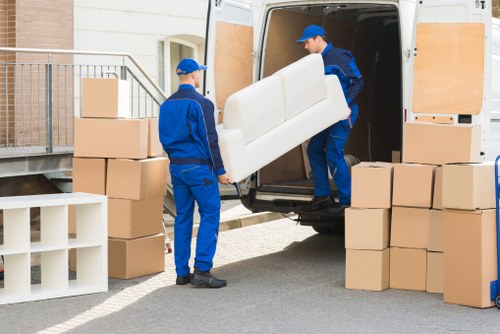 Carefully organised moving day for local removals in Cranham