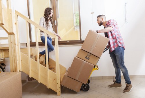 Measured household items illustrating cubic-yard storage pricing